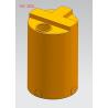 Buy cheap 53 Gallons Rotomolding 200 Liters Plastic Tank No Leakage from wholesalers