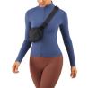 Buy cheap Women Lulu Gym Long Sleeve Yoga Zip Jacket 210gsm High Neck Slim Fit from wholesalers