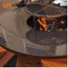 Buy cheap Charcoal Corten Steel Outdoor Cooking Grills Backyard Garden Decorative from wholesalers