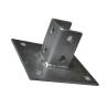 Buy cheap 10 Ft Corrosion Resistant Steel Strut Channel Base with Zinc Plated Finish from wholesalers