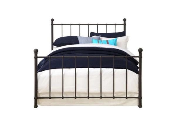 Buy cheap Modern Leisure Living Room 1MM White Metal Double Bed from wholesalers
