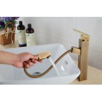 Buy cheap Hotel Brushed Pull Out ODM Vintage Style Bathroom Faucets product