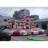 Buy cheap Giant Christmas Candy Cane Inflatable Amusement Park Bouncer For Kids And Adults Party Fun from wholesalers