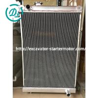 Buy cheap DH55-7 Excavator Water Tank Radiator Doosan Excavator Radiator Assy product