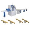 Buy cheap Automatic Wood Pallet Plank Cross Cutter Circular Saw Machine/Wood Pallet Block Cutting Saw from wholesalers