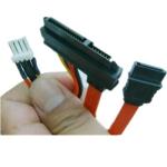 SATA22P to SATA7P + 4p CD-ROM DVD-ROM Cable , 3.5 inch HDD Power Line 4P/7Pin