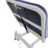 Buy cheap Carbon Steel Electric Examination Couch Bed Hydraulic Medical Blue from wholesalers