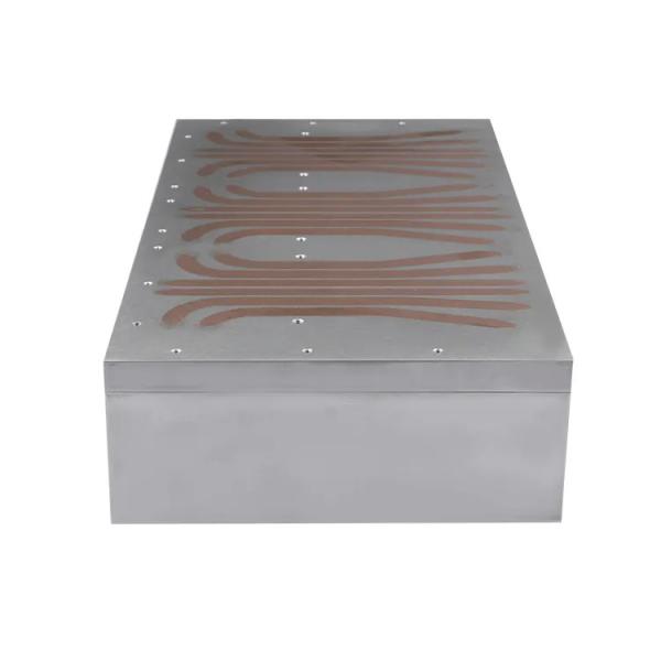 Buy cheap Aluminum Copper 100mm Fluid Heat Dissipator With Aluminum Base 150W from wholesalers