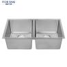 Buy cheap Square Single Bowl Undermount Stainless Steel Kitchen Sink Easy Cleaning from wholesalers