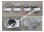 Marine Floor Drain - Marine Oval Deck Leakage Port - Marine Oval Flange Deck