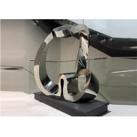 Buy cheap Abstract Heart Shaped Outdoor Metal Sculpture Modern OEM / ODM Available product