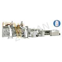 Buy cheap Full Width Waistband Type Baby Diaper Machine Fully Automated product