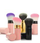 Single Gradual Color Oblique Angle Powder Makeup Brush 16cm Length