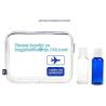 Buy cheap Waterproof customized folding pvc bag clear cosmetic bag with zipper, custom logo print shopping pvc plastic bag, tote from wholesalers