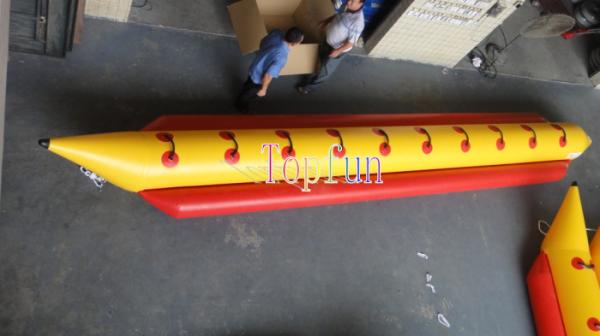 Buy cheap 10 Person Single Line BB2 PVC Inflatable Banana Boat , Inflatable Flyfish from wholesalers