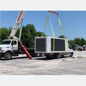 Wholesale 16ft Digital LED Advertising Box 3 Sides P6 LED Billboard Mounted on Truck from china suppliers