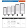 Buy cheap Outdoor Waterproof Ip66 Die-Casting Aluminum Street Lights SMD2835 LED from wholesalers