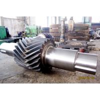 Buy cheap Forged Steel Transmission Spare Parts SAE 4340 Herringbone Gear Shaft product