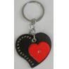 Buy cheap PU leather keychains, Genuine leather keyring, keyfolders, keyfinders, 3D Leather Keychain from wholesalers