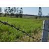 Buy cheap Construction Protection Galvanized/Galvanized Barbed Wire Price Per Roll from wholesalers