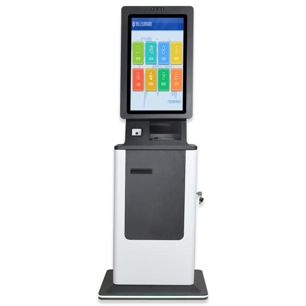 Buy cheap Biometric Self Cashier Machine Wall Mounted Android Touchscreen with Credit Card from wholesalers