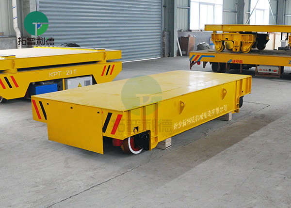 Die Electric Transfer Vehicle Mold Transport Flat Rail Car for Workshop Material Handling
