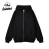 Buy cheap Wholesale Designer Melanin Heavyweight Oversized Slimfit Heavy Duty 360g Cotton Zip Hood Personalised Hoodies from wholesalers