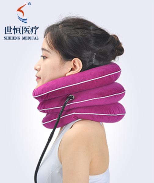 Inflatable Cervical Neck Cervical Traction Device Brace Neck Pain Relief Collar
