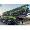 Buy cheap Zoomlion 59M Old Concrete Pump Truck , 2020 Used Cement Boom Pump Truck from wholesalers