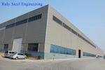 Galvanized Alkyd Painting Q345 Prefab Steel Warehouse