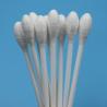 Buy cheap Disposable White PP Stick 10mm Big Round Head Cotton Bud Medical Cotton Swab Applicator from wholesalers