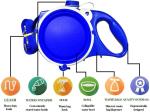 Anti Slip 16ft Dog Leash Water Bottle Bowl Pet Accessories