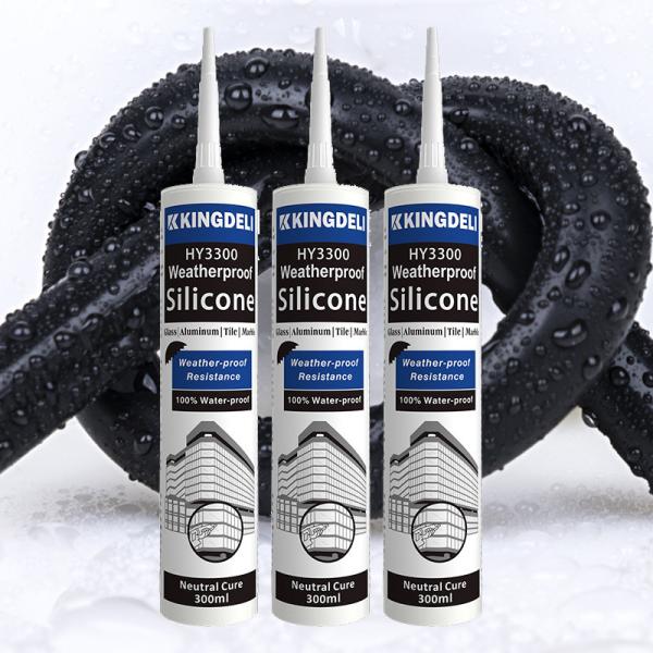 Buy cheap Construction Neutral Water Resistant Silicone Sealant Structural Adhesives 280ml from wholesalers