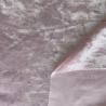 Buy cheap KS Shiny Crushed Spun Polyester Velvet Fabric Warp Knitted from wholesalers