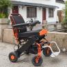 Buy cheap ISO Lightweight Folding Electric Wheelchair 100KG Load 150W X 2 Power from wholesalers