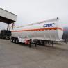 Buy cheap Carbon Steel Tri Axle 40000L Diesel Fuel Tanker Trailer from wholesalers