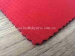 2mm Red Neoprene Fabric Roll with Both Nylon Embossed Production For Clothing