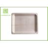 Buy cheap Rectangle Disposable Wooden Plates 20cm Catering Wooden Food Trays For Parties from wholesalers