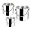 Buy cheap Bilayer Stainless steel ice bucket with handle SHKT-6503-04-05,metal ice bucket from wholesalers