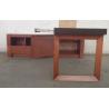 Buy cheap High end wooden hotel bedroom furniture,dresser with desk/Combo desk unit DR-0036 from wholesalers