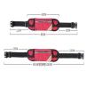 Buy cheap Reflective Waterproof Running Waist Belt Bag With Water Bottle from wholesalers