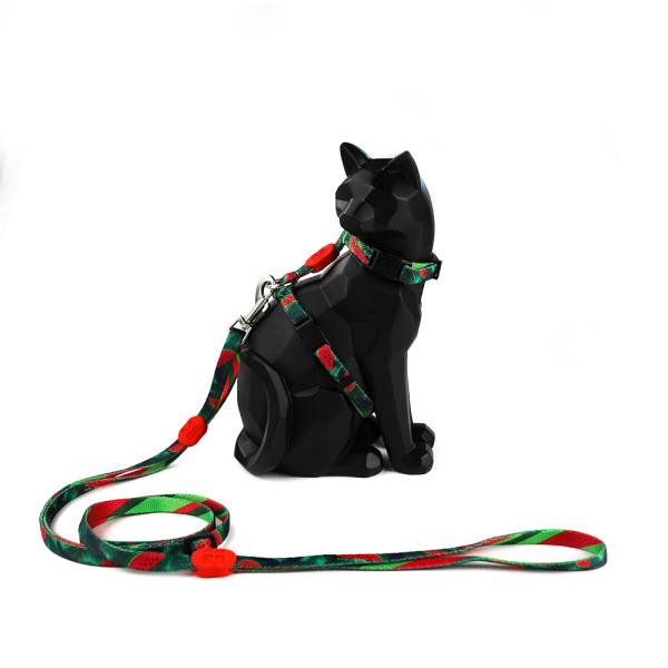 Buy cheap Sublimation Large Cat Harness And Leash Cat Halter For Walking from wholesalers