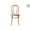 Buy cheap Rustic Style Vienna Walnut Bentwood Cafe Chairs For Hotel / Office / Home from wholesalers