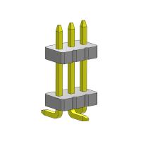 Buy cheap SMT Pin Female Header Connector 1*2PIN To 1*40PIN SQ0.40mm product