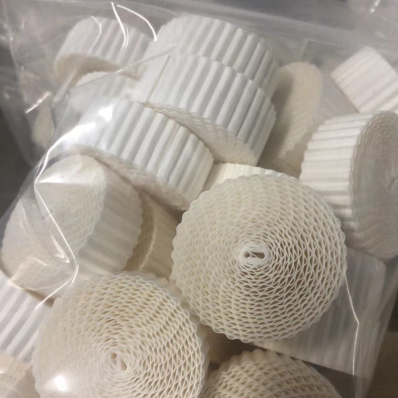Wood Pulp Cotton Absorbent Filter Paper White 2-Level GB/T18830-2009 Safety Standard Bag Pack