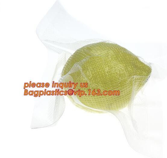 vacuum heat sealing bag Embossed Vaccum Compressed Bag Recyclable Plastic Vacuum Sealer Bags For Food Reusable Food Vacu