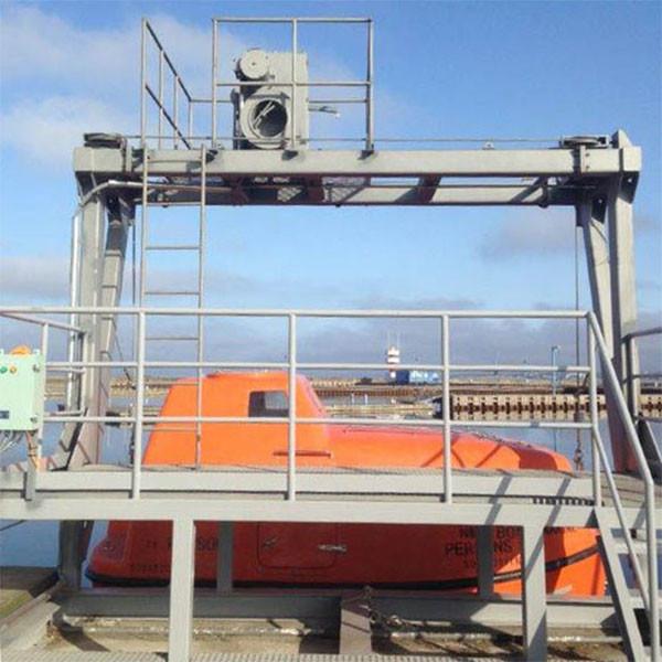 Buy cheap IACS Approved SOLAS 70KN, 95KN Offshore Platform Davit For Lifeboat from wholesalers