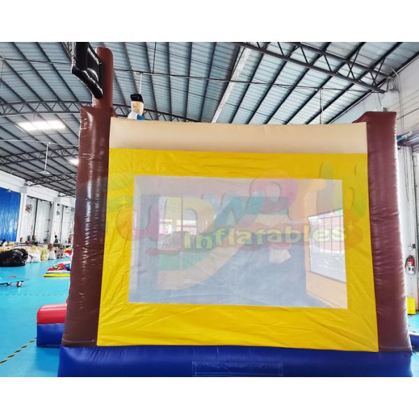 Backyard Inflatable Bouncer Slide Pirate Ship Bounce House