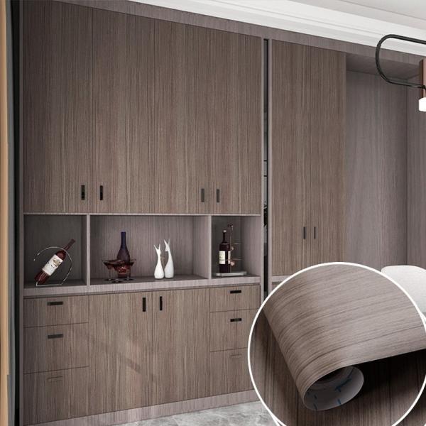 Household PVC Wood Grain 3D Wallpapers for Water Proof Interior Wall Panel in