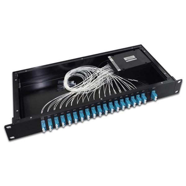 Buy cheap 4 Channel Fiber Mux Demux 1271 Nm Optical Multiplexer And Demultiplexer from wholesalers